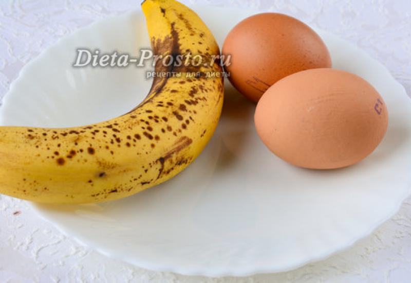 Оладьи из бананов — завтрак для гурманов!