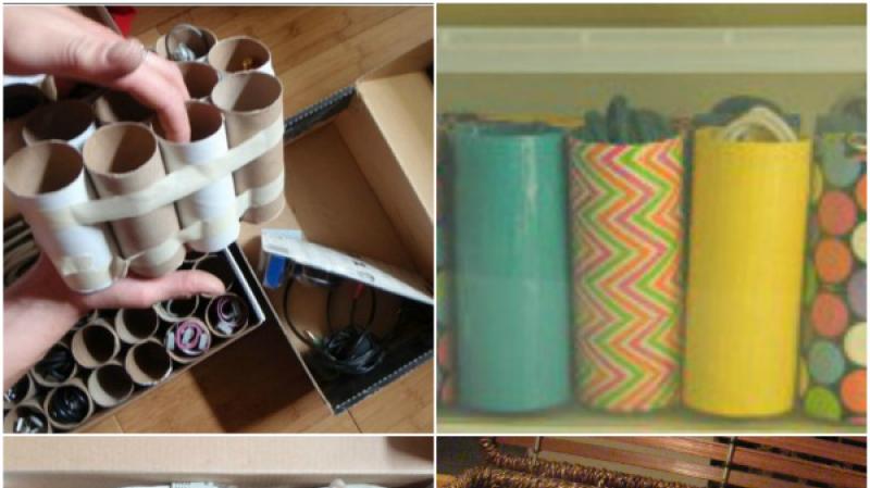 How to easily organize wire storage at home?